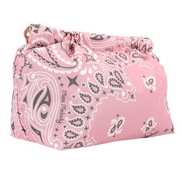Kosmetická taštička Miss Melody, Růžová, bandana vzor