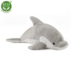 Rappa Plyšový delfín 38 cm ECO-FRIENDLY