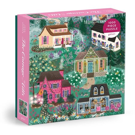 Galison Puzzle Vilová čtvrť Joy Laforme 1000 dílků