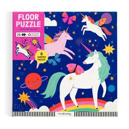 Mudpuppy Podlahové puzzle Kouzelní jednorožci 25 dílků