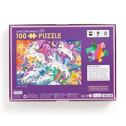 Mudpuppy Puzzle Kouzelní jednorožci 100 dílků