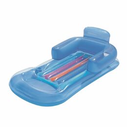 BESTWAY 43028 - Nafukovací lehátko s opěrkou 161 x 84 cm - 2 druhy