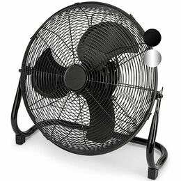 ProfiCare VL 3066 BK podlahový ventilátor 45cm,kovový černý