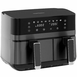 ProfiCook FR 1295 H Horkovzdušná fritéza 9L dvojitá 1x5,5 1x3,5