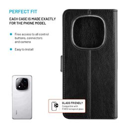 Pouzdro kniha Redmi Note 14 Pro+5G FIXED