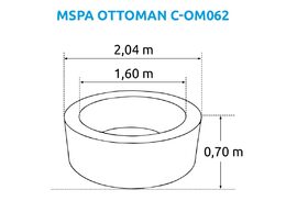 Nafukovací vířivka Marimex MSPA Ottoman C-OM062