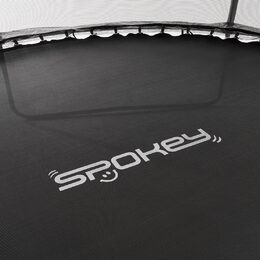 Spokey BOUNCE Trampolína 305 cm s ochrannou sítí a schůdky, černo-modrá