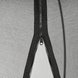 Spokey BOUNCE Trampolína 305 cm s ochrannou sítí a schůdky, černo-modrá