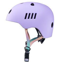 Spokey PUMPTRACK Helma na kolo, inline, skate, freeride, 48-52 cm, fialová