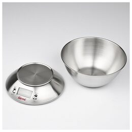 Kuchyňská váha Girmi, PS8500, displej 48x23 mm, časovač, odnímatelná nerezová
miska, 2 x AAA