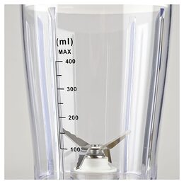 Mixér Girmi, FR0303, stolní, objem 500 ml, 4 čepele z nerezové oceli, pulzní
provoz, 170 W