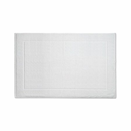 KELA Koupelnová předložka LAVINIA 100% biobavlna bílá 60x100 cm KL-23914