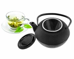 HIT Konvice na čaj litinová Imperial 0,8 l černá HT-22170635