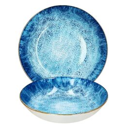 HIT Talíř na polévku hluboký sada 6 ks porcelán 20 cm OCEAN HT-24324286