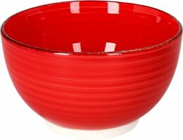 HIT Miska na polévku sada 6 ks 12 cm červená RUBY RED HT-24326402