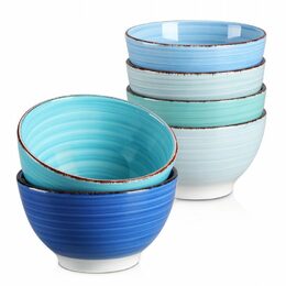 HIT Miska na polévku sada 6 ks 14 cm AZURE HT-24327052