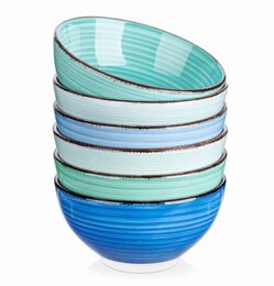 HIT Miska na polévku sada 6 ks 14 cm AZURE HT-24327052