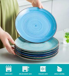 HIT Dezertní talíře sada 6 ks 19 cm AZURE HT-24327087
