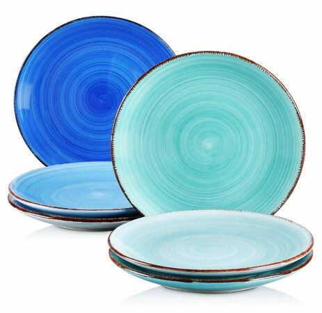 HIT Dezertní talíře sada 6 ks 19 cm AZURE HT-24327087