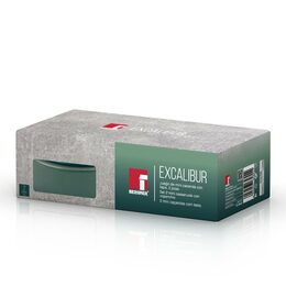 BERGNER Zapékací miska s poklicí kamenina EXCALIBUR sada 2 ks zelená BG-13366-GR