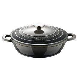 BERGNER Kastrol litinový s poklicí EXCALIBUR 24 cm šedá BG-36103-GY