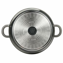 BERGNER Kastrol litinový s poklicí EXCALIBUR 24 cm šedá BG-36103-GY