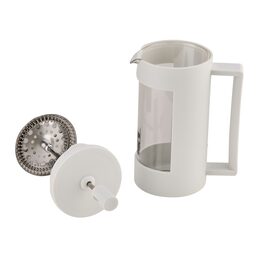BERGNER Konvice na čaj a kávu LINES French Press 350 ml bílá BG-38360-GY