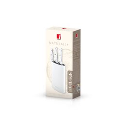 BERGNER Sada nožů v bloku 3 ks NATURALLY BG-39245-WH