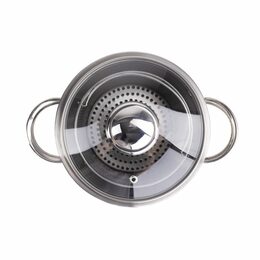 BERGNER Vysoký hrnec s cedníkem LULA 21,5 cm 4 litry nerez BGEU-5544