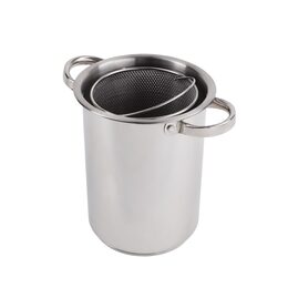 BERGNER Vysoký hrnec s cedníkem LULA 21,5 cm 4 litry nerez BGEU-5544