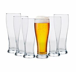 EDCO Sklenice na pivo sada 6 ks 420 ml ED-226014