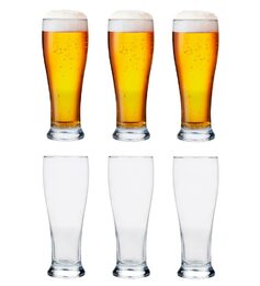 EDCO Sklenice na pivo sada 6 ks 420 ml ED-226014