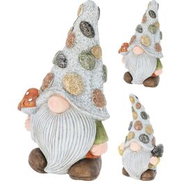 PROGARDEN Zahradní dekorace trpaslík s houbou 23 cm KO-795420350houb