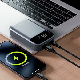 Powerbanka Allity APB-200 PD QC 33W 10000mAh šedá