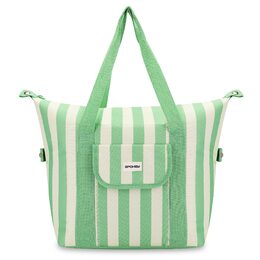 Spokey SAN REMO Termotaška, 28 l, zelené pruhy
