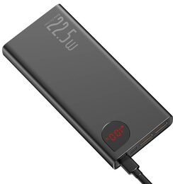 Power banka Baseus Adaman Metal 20000 mAh 22,5W 2xUSB/USB-C PD/Lightning černá
