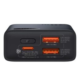 Power banka Baseus Adaman2 10000 mAh 30W 2xUSB/USB-C černá