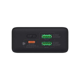 Power banka Baseus Adaman2 20000 mAh 30W 3xUSB/USB-C černá