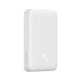 Power banka Baseus Mini s bezdrátovým nabíjením 10000 mAh 20W USB-C bílá