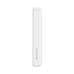 Power banka Baseus Mini s bezdrátovým nabíjením 10000 mAh 20W USB-C bílá
