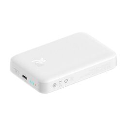 Power banka Baseus Mini s bezdrátovým nabíjením 10000 mAh 20W USB-C bílá