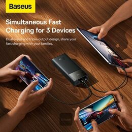 Power banka Baseus Star-Lord 30000 mAh 22,5W USB/USB-C černá