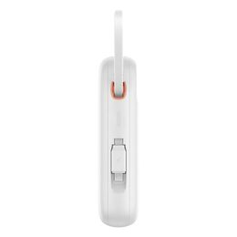 Power banka Baseus Qpow2 10000mAh 30W bílá s USB-C kabelem