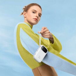 Power banka Baseus Qpow2 10000mAh 30W bílá s USB-C kabelem