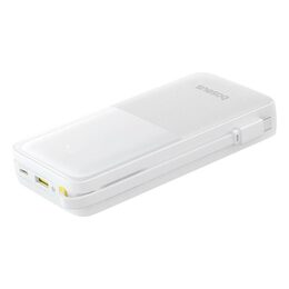 Power banka Baseus Bipow 2 20000mAh 20W s kabelem USB-C bílá