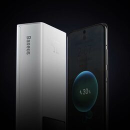 Powerbanka Baseus Star-Lord 30000mAh, 22,5W bílá