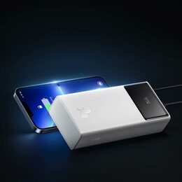 Powerbanka Baseus Star-Lord 30000mAh, 30W bílá