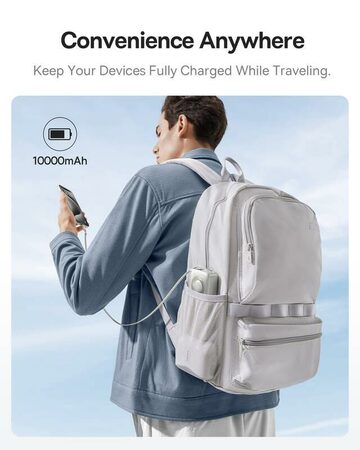Powerbanka Baseus OS Free2Pull 10000mAh, 30W, s kabelem USB-C šedá