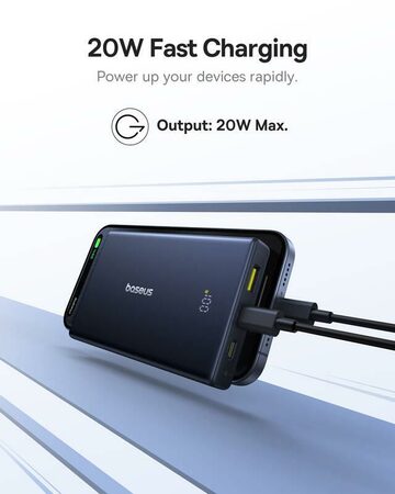 Powerbanka Baseus PicoGo 10000mAh, 20W černá