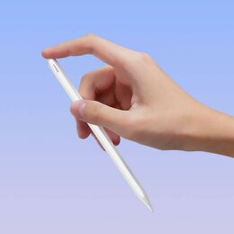 Stylus Baseus Smooth Writing 2 s bezdrátovým nabíjením bílý